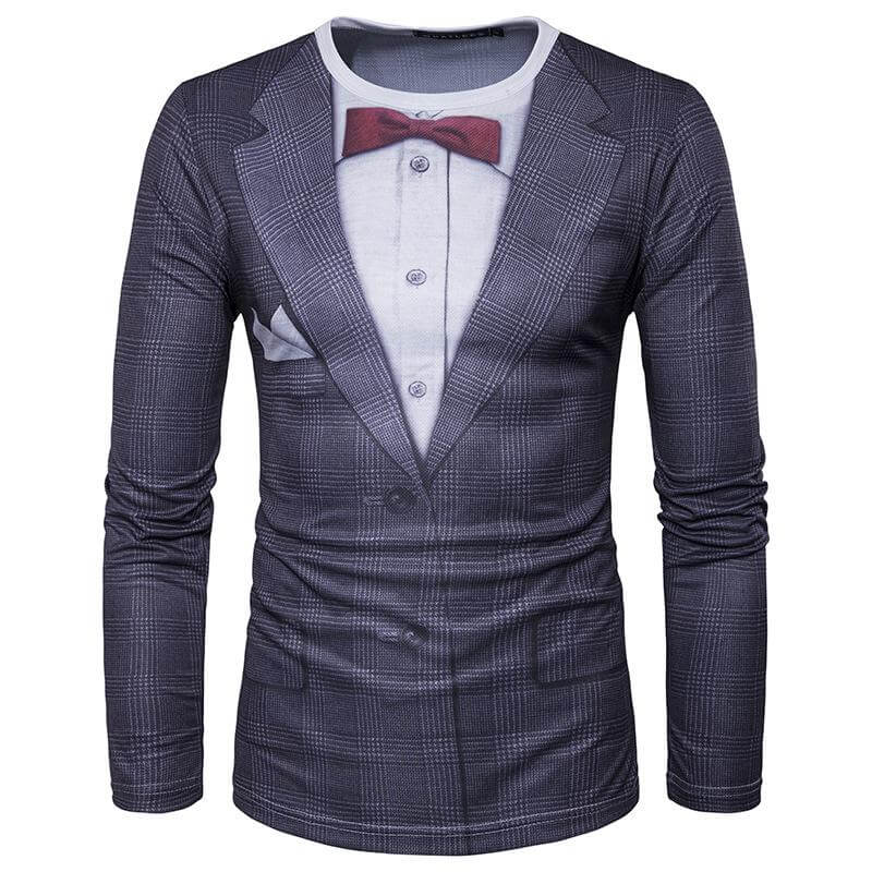 3d Suit T-Shirt - MaviGadget