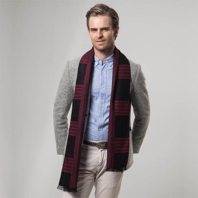 New Striped Cashmere Scarf - MaviGadget