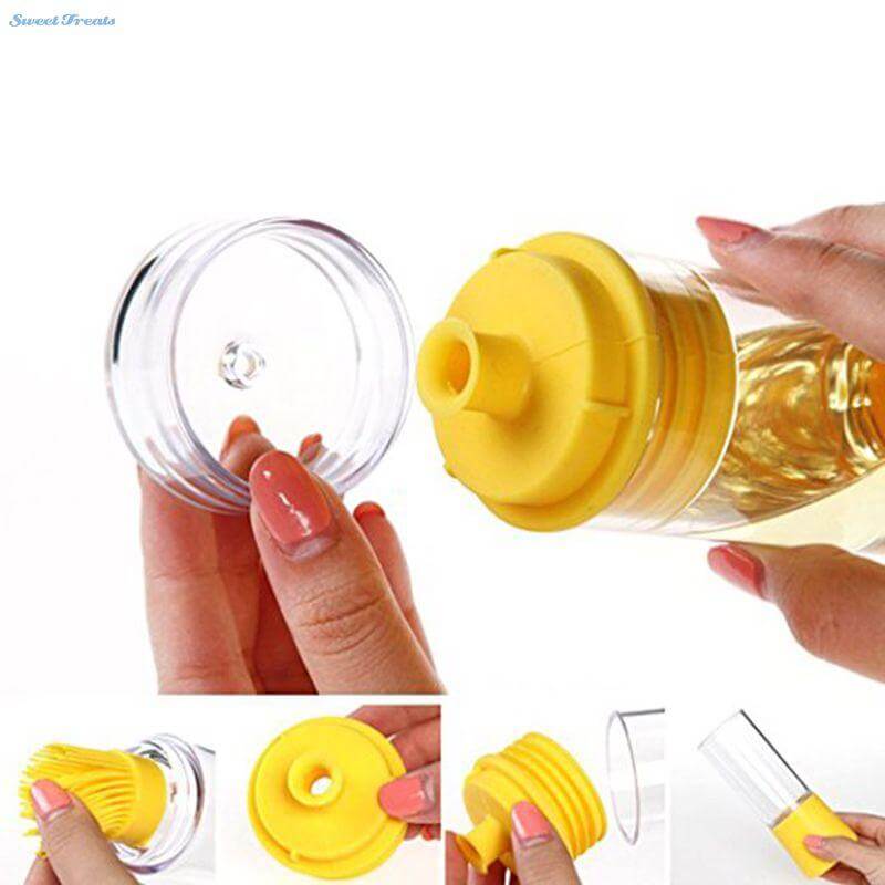 Honey Oil Brush Bottle - MaviGadget