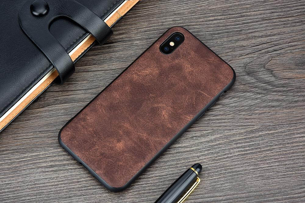 Vintage PU Leather Case for iPhone X and Other Models - MaviGadget