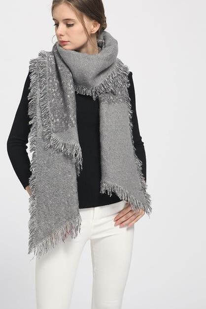 Luxury Women's Shawls Winter Warm Scarf - MaviGadget