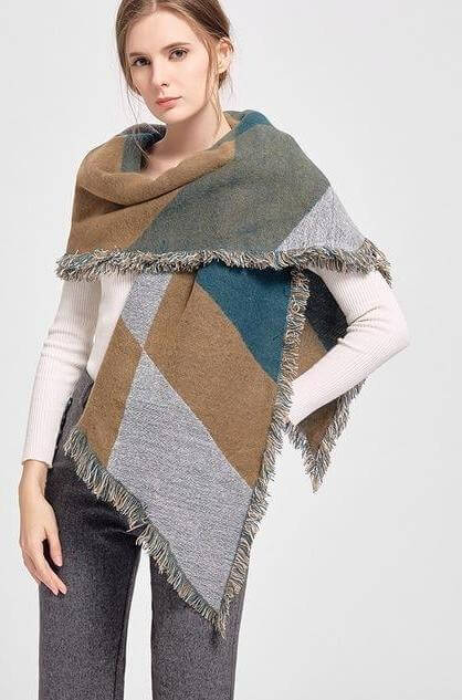 Luxury Women's Shawls Winter Warm Scarf - MaviGadget