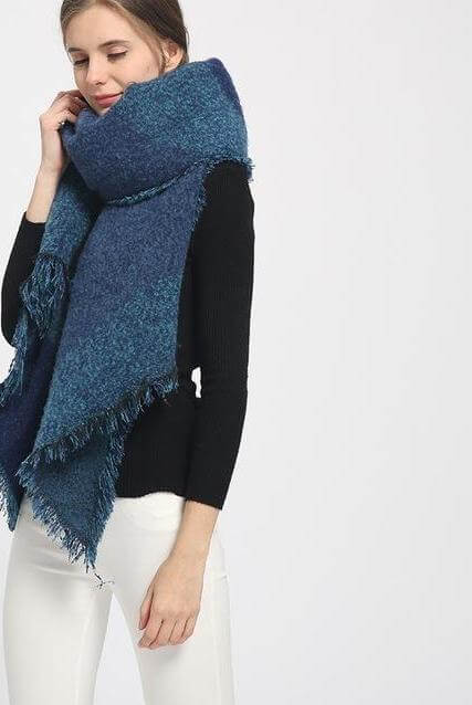 Luxury Women's Shawls Winter Warm Scarf - MaviGadget