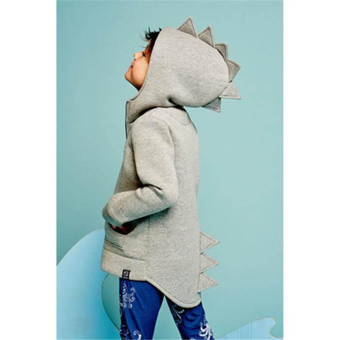 Winter Dinasour Hoodies for Kids - MaviGadget