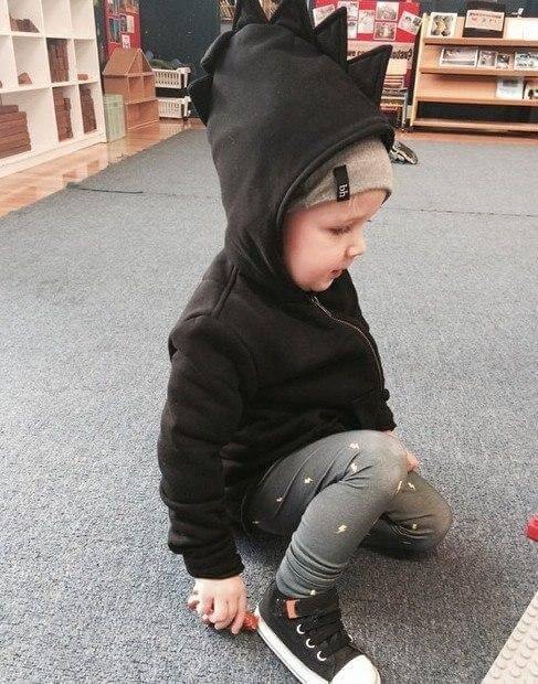 Winter Dinasour Hoodies for Kids - MaviGadget