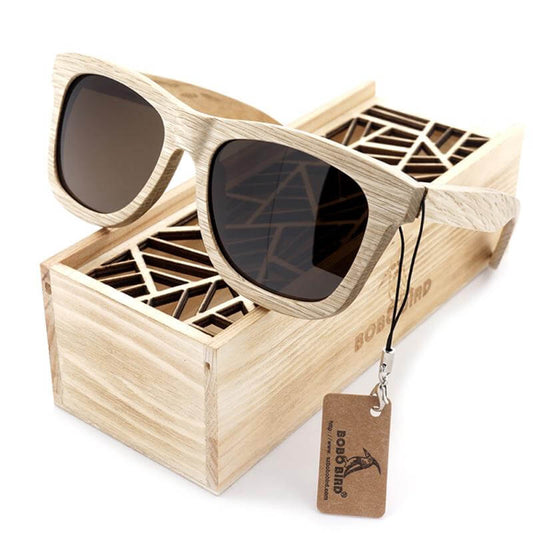 Handmade Wood Wooden Sunglasses - MaviGadget