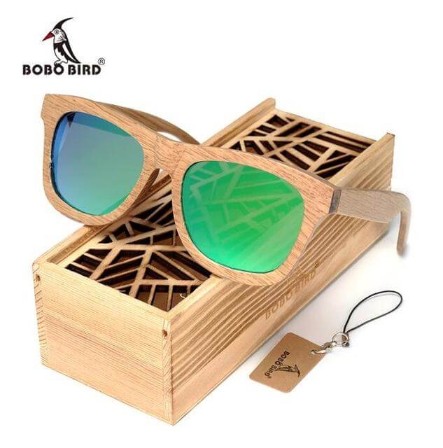 Handmade Wood Wooden Sunglasses - MaviGadget