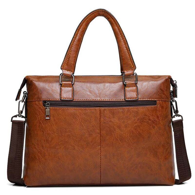 Business Style Leather Shoulder Bags - MaviGadget