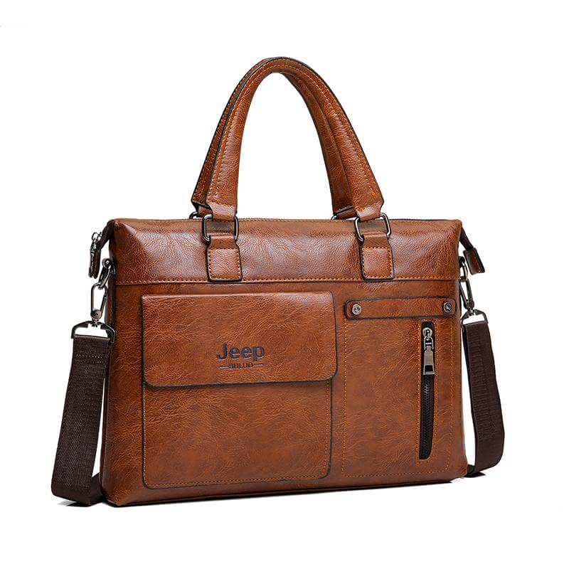 Business Style Leather Shoulder Bags - MaviGadget