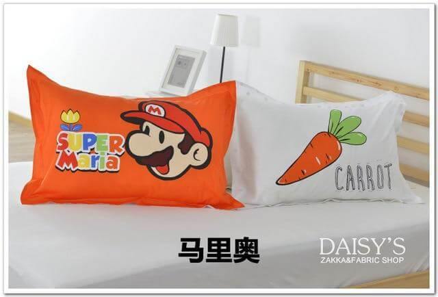 3D Cotton Cartoon Pillow Cases - MaviGadget