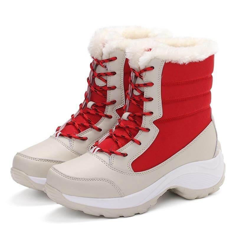 Thick Warm Waterproof Modern Winter Boots for Women - MaviGadget