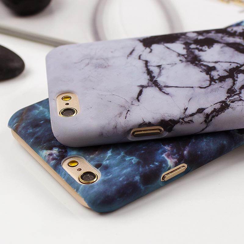 Retro Stone Marble Cases for iPhone - MaviGadget