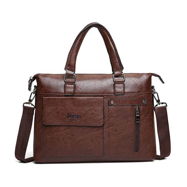 Business Style Leather Shoulder Bags - MaviGadget
