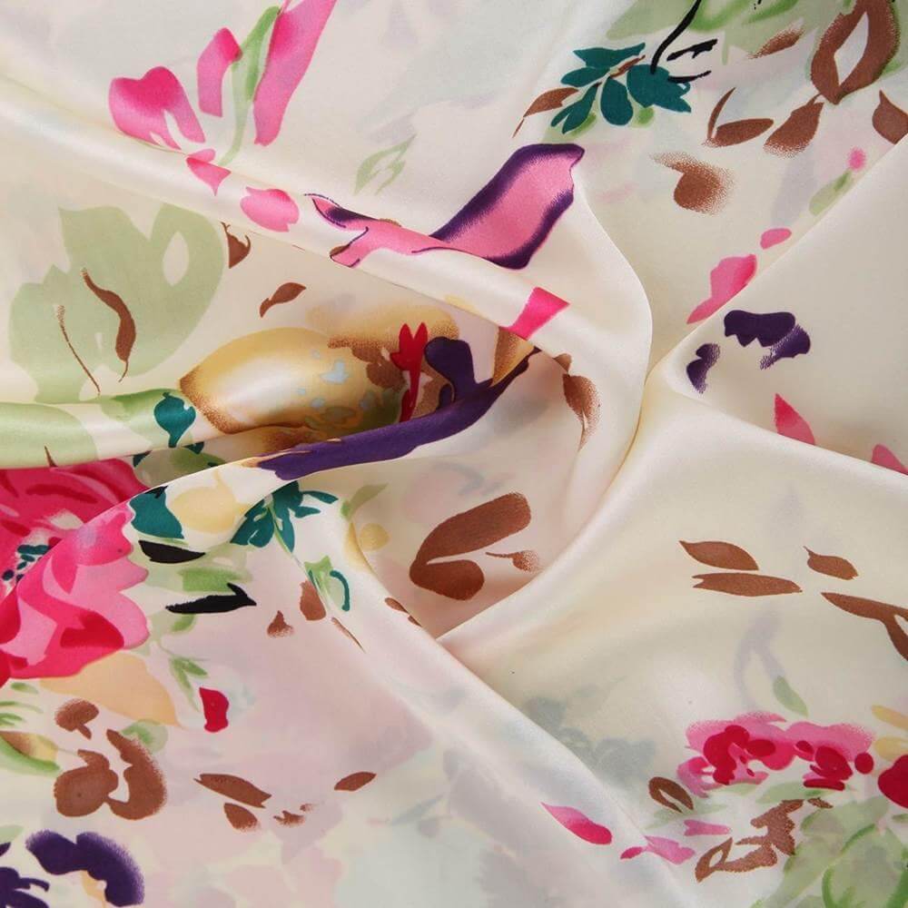 100% Nature Colorful Silk Colorful Pillowcases - MaviGadget