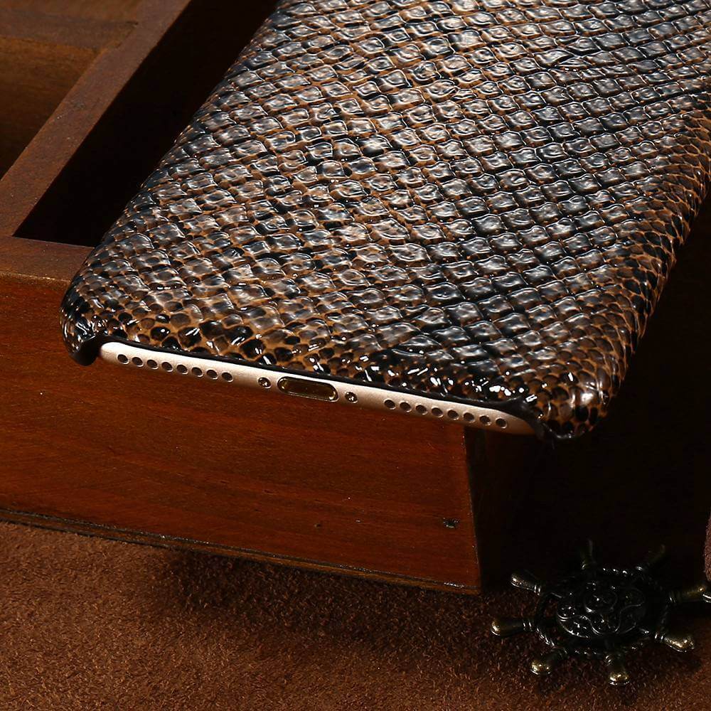 Luxury Crocodile Snake Leather Case For Iphone - MaviGadget