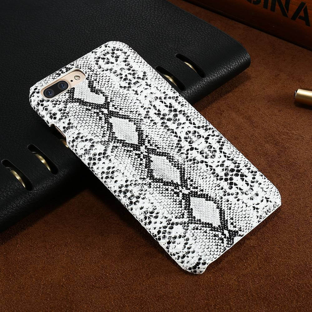 Luxury Crocodile Snake Leather Case For Iphone - MaviGadget