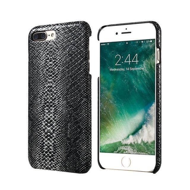Luxury Crocodile Snake Leather Case For Iphone - MaviGadget