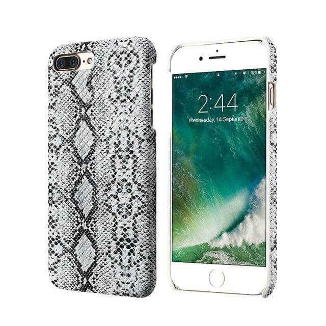 Luxury Crocodile Snake Leather Case For Iphone - MaviGadget
