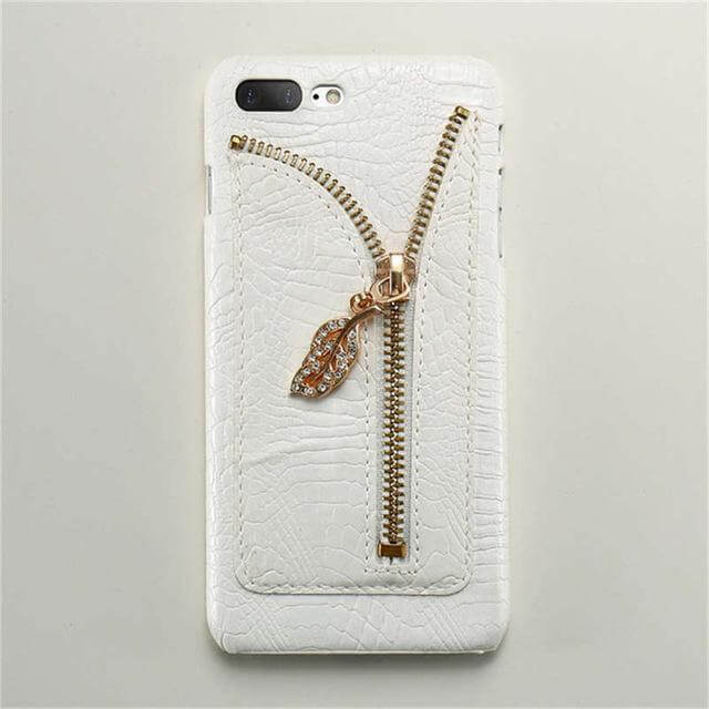 Retro Crocodile Grain Leather Case For Iphone Models - MaviGadget