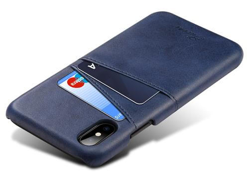 Luxury Leather Wallet Case For Iphone X - MaviGadget