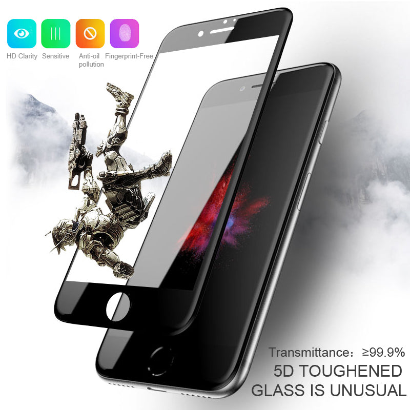 5D Tempered Glass for iphone Models - MaviGadget