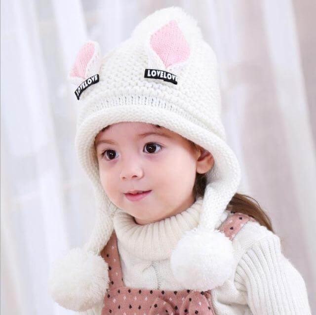 Baby Girl Earflaps hat - MaviGadget
