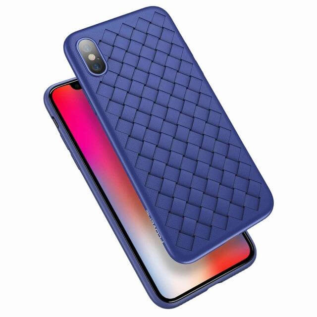 Luxury Ultra Thin Grid Case For Iphone Models - MaviGadget