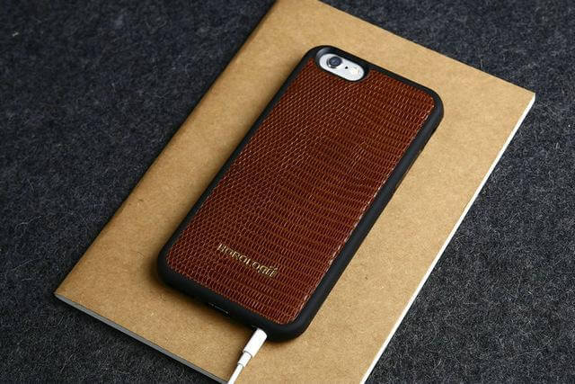 Luxury Lizard Skin Pattern Phone Case for iphone X and Other Models - MaviGadget