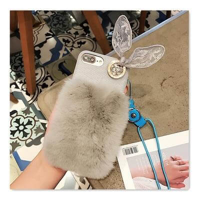 Furry Bunny iPhone Case - MaviGadget