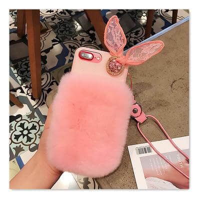 Furry Bunny iPhone Case - MaviGadget