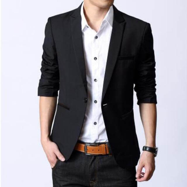 Business Casual Suit Men Blazers - MaviGadget