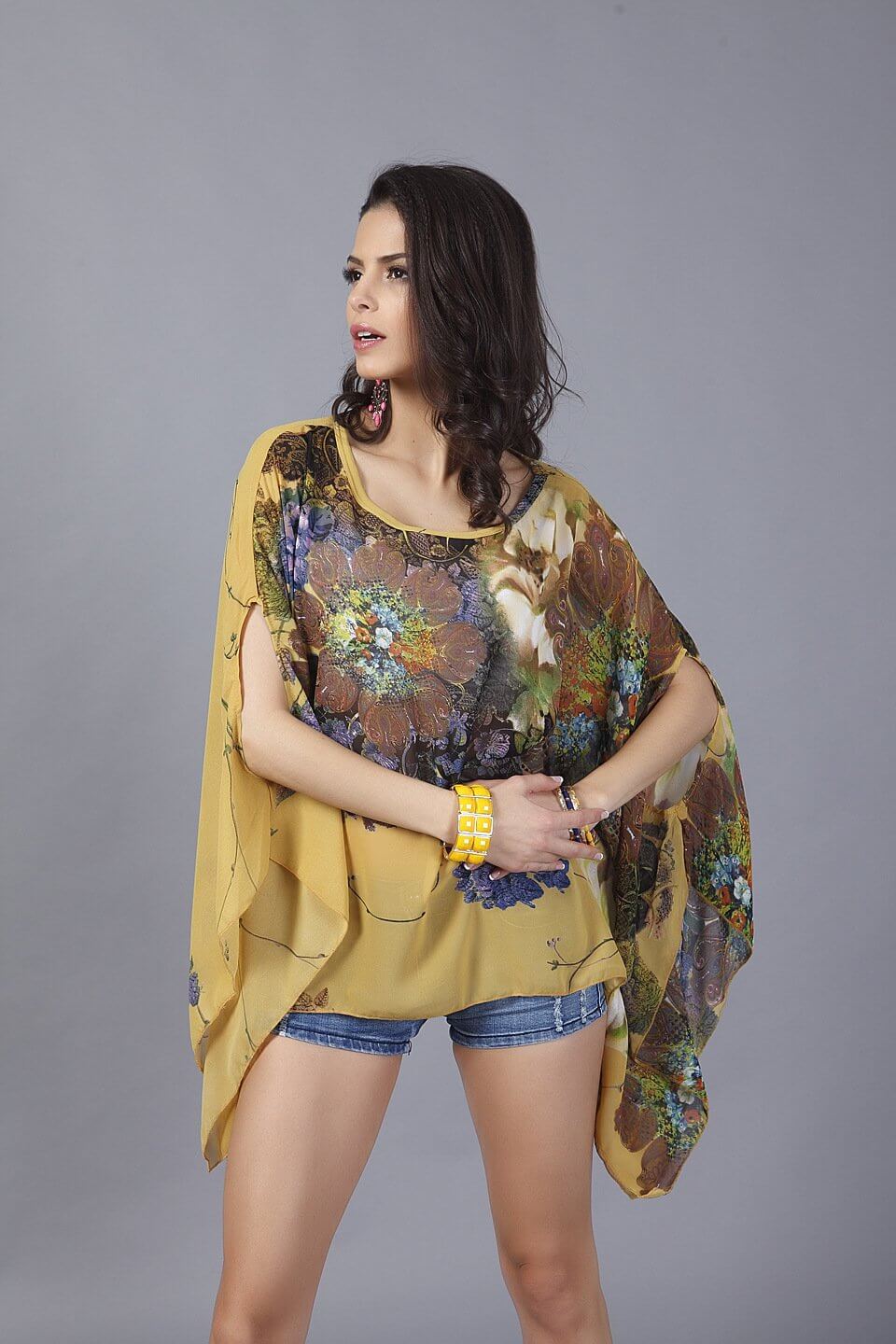 Bohemian Chiffon Vintage Blouse for Women - MaviGadget