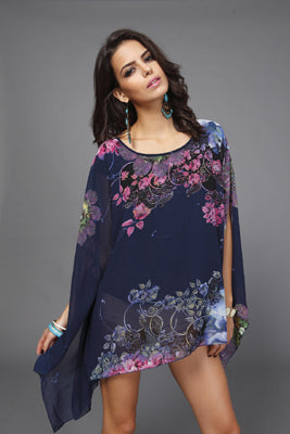 Bohemian Chiffon Vintage Blouse for Women - MaviGadget