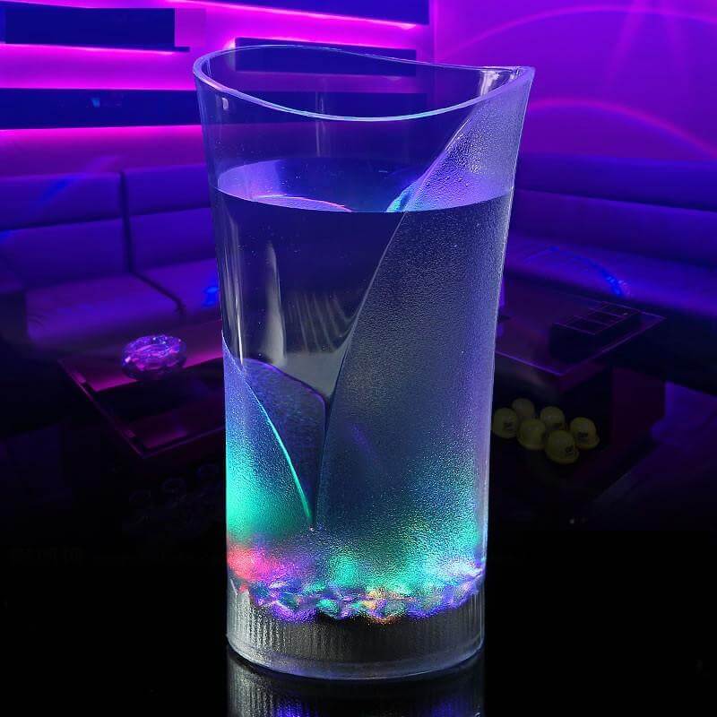 Valentine Day Flashing Colorful LED Light Up Cup Glass - MaviGadget