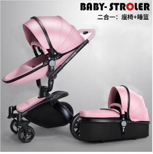 European Luxury Baby Stroller 2 and 3 pcs - MaviGadget