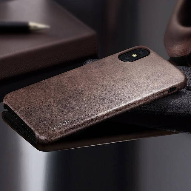 X-Level High Quality Vintage Luxury PU Leather Phone Cases For Apple IPhone X Free Shipping Cover Mobile Phone Accessories Case - MaviGadget