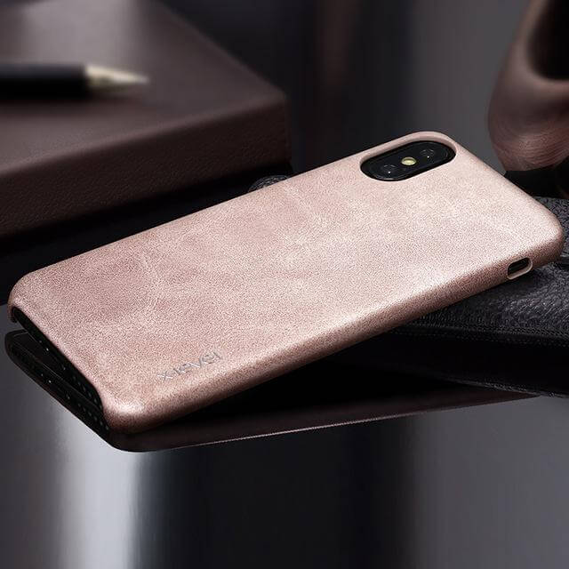 X-Level High Quality Vintage Luxury PU Leather Phone Cases For Apple IPhone X Free Shipping Cover Mobile Phone Accessories Case - MaviGadget