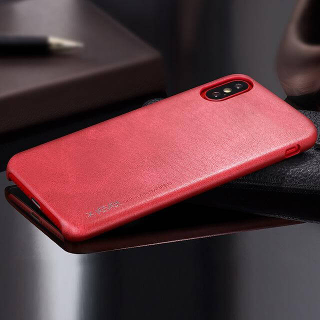 X-Level High Quality Vintage Luxury PU Leather Phone Cases For Apple IPhone X Free Shipping Cover Mobile Phone Accessories Case - MaviGadget