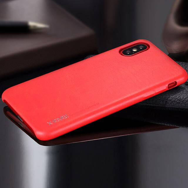 X-Level High Quality Vintage Luxury PU Leather Phone Cases For Apple IPhone X Free Shipping Cover Mobile Phone Accessories Case - MaviGadget