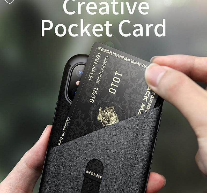 Creative Smart Leather Phone Case For iPhone X - MaviGadget