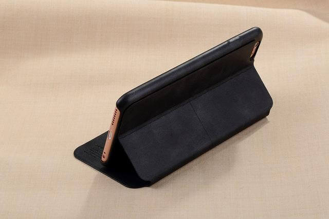 Luxury Cowboy Ultra Thin Nostalgia PU Leather Flip Phone Case For iphone Models - MaviGadget