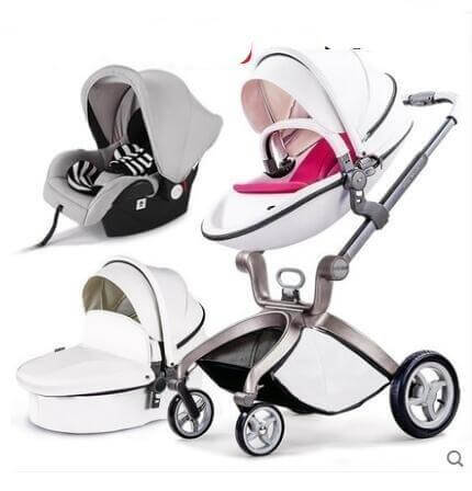 Luxury Baby Stroller High Land-Scape Baby Stroller 3 in 1 Fashion Pram European Carriage - MaviGadget