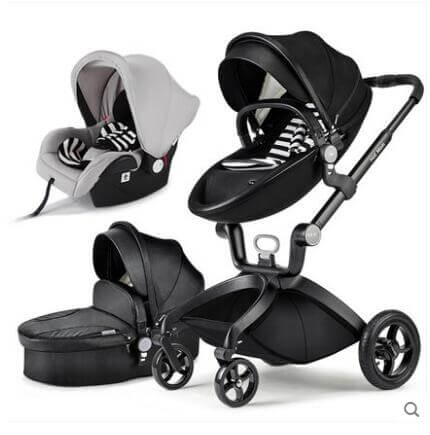 Luxury Baby Stroller High Land-Scape Baby Stroller 3 in 1 Fashion Pram European Carriage - MaviGadget