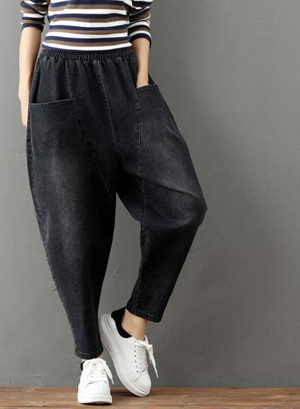 Harem Fried Chicken Trousers Elastic Pants - MaviGadget