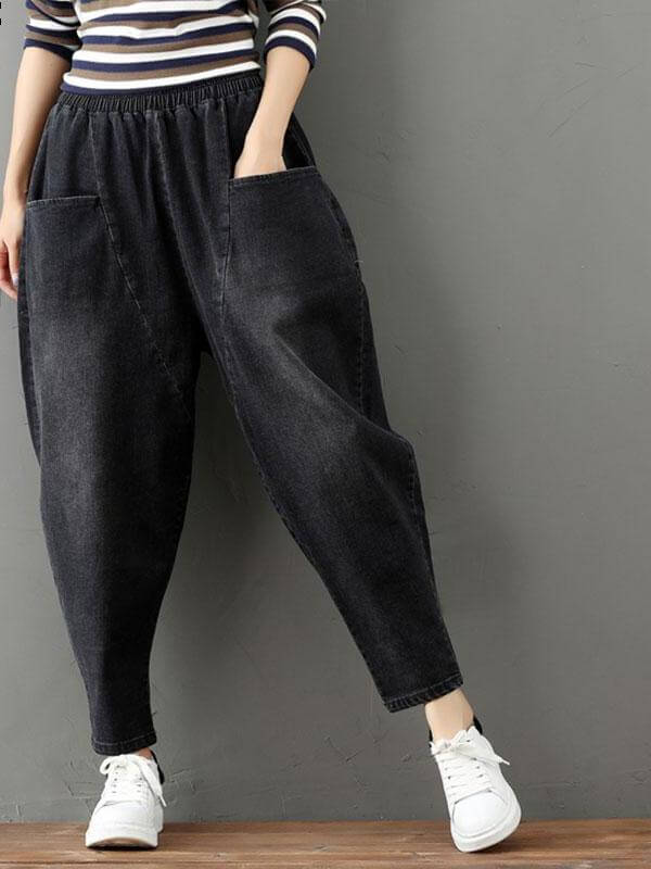 Harem Fried Chicken Trousers Elastic Pants - MaviGadget