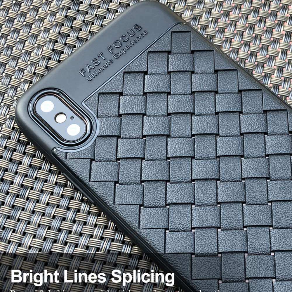 Luxury Ultra Thin Grid Case For Iphone Models - MaviGadget