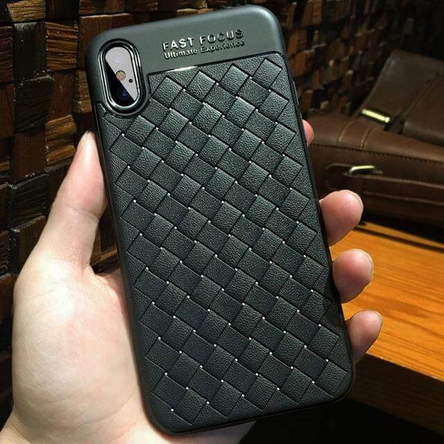 Luxury Ultra Thin Grid Case For Iphone Models - MaviGadget