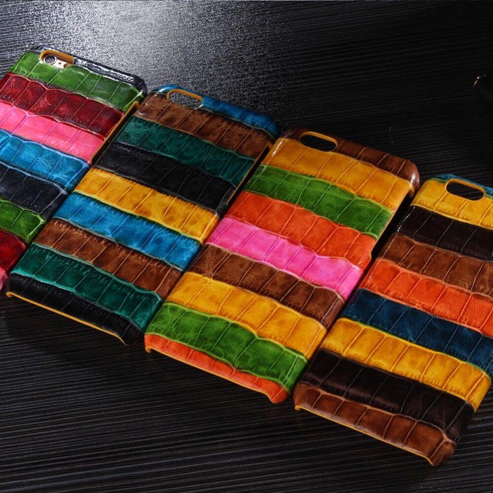 Luxury Real Genuine Leather Case For iPhone Models - MaviGadget
