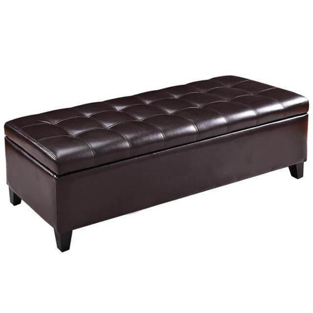 Modern Ottoman Bench Storage - MaviGadget