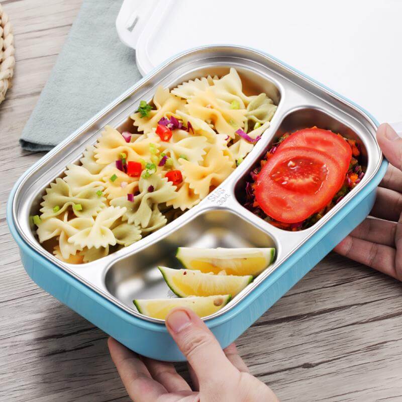 Stainless Steel Japanese Lunch Boxs With Containers - MaviGadget